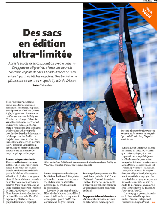 Des sacs en édition ultra-limitée