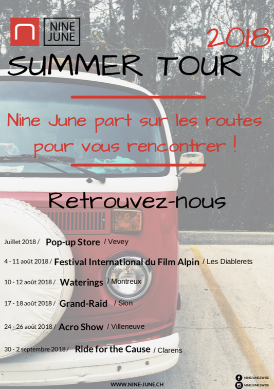 Nine June présente son Summer Tour 2018