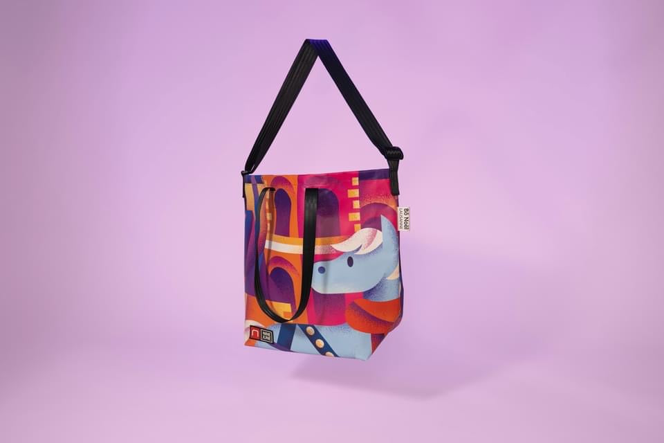 Recyclage & Upcycling des anciennes bâches de Bô Noël