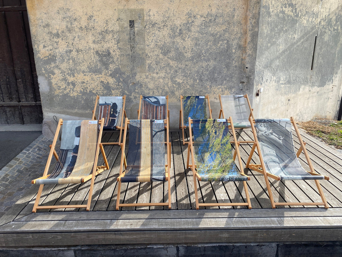 Recycler des bâches de chantier en transats : un projet d’économie circulaire