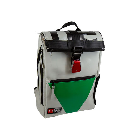 sac à dos nine june swiss made bâche de camion recyclée nomad 25 litres