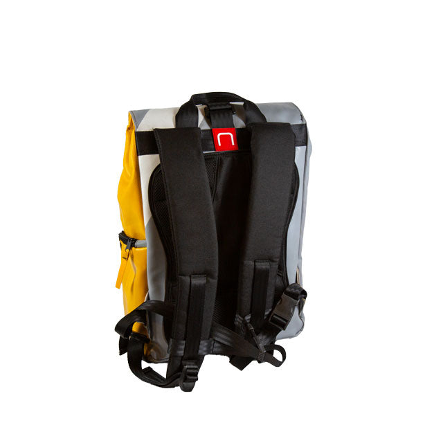 sac à dos nine june swiss made bâche de camion recyclée nomad 25 litres