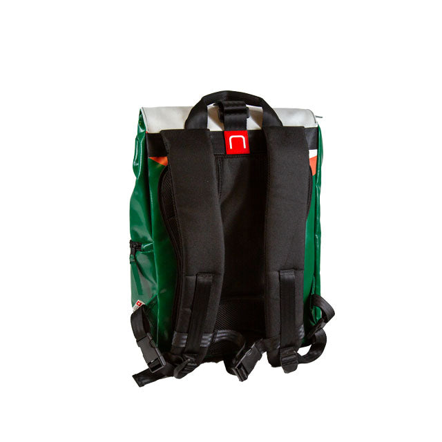 sac à dos nine june swiss made bâche de camion recyclée nomad 25 litres