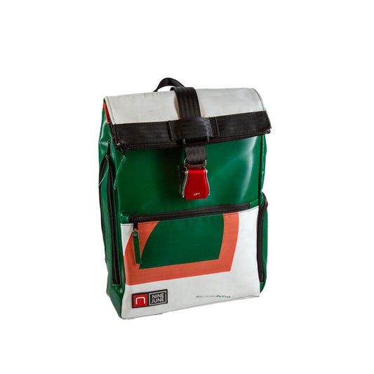 sac à dos nine june swiss made bâche de camion recyclée nomad 25 litres