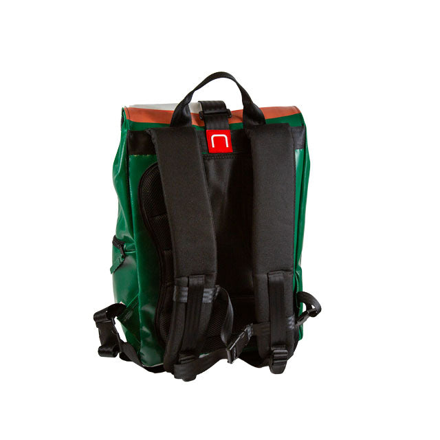 sac à dos nine june swiss made bâche de camion recyclée nomad 25 litres