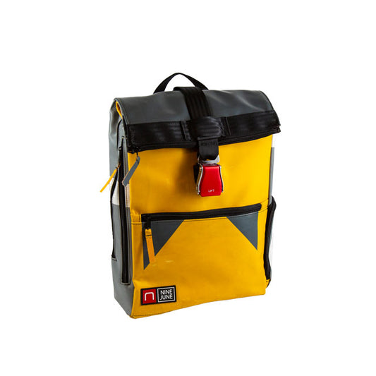 sac à dos nine june swiss made bâche de camion recyclée