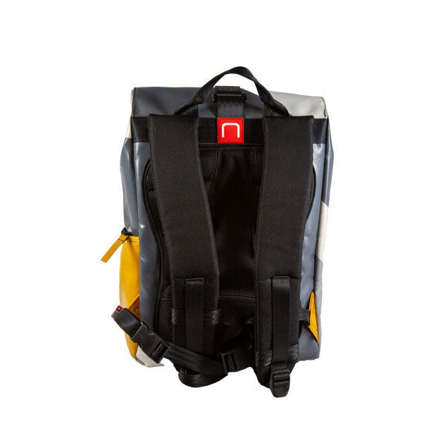 sac à dos nine june swiss made bâche de camion recyclée nomad 25 litres