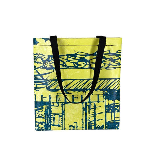 nine June, bâches, camion, suisse made, recyclage, upcycling, shopper, sac, tote bag, sac à dos, backpack,backpacks. lausanne sports, ls