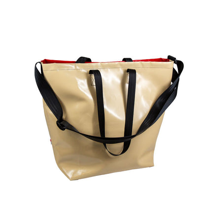 sas à dos nine june, swiss made, bâche recyclée, tote bag, cabas,shopper
