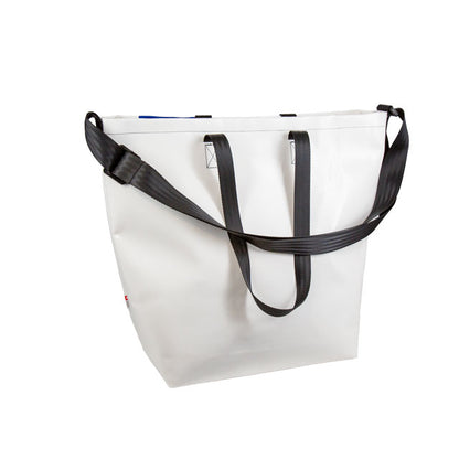 sas à dos nine june, swiss made, bâche recyclée, tote bag, cabas,shopper
