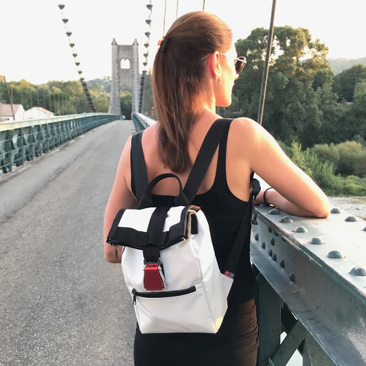 Sac à dos Festival (8L) en bâche neuve - Swiss Made