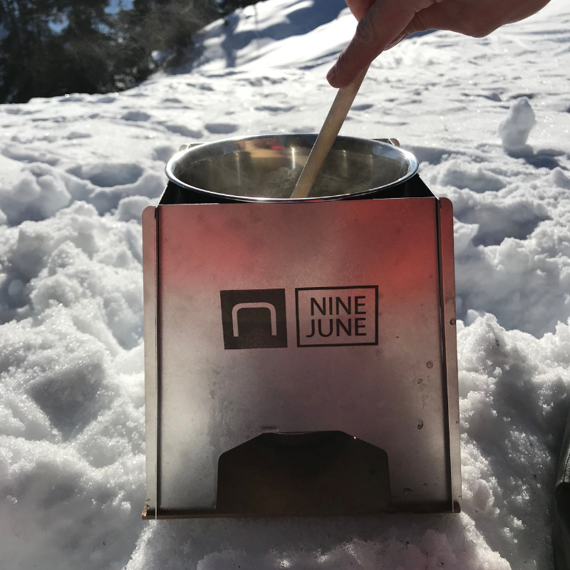 Kit fondue portable Nine June (4 pers.) - Nine June Switzerland